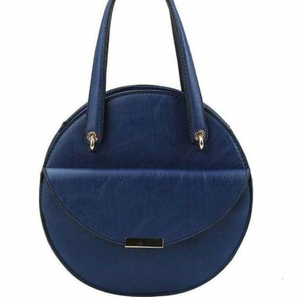 Women's Virago Satchel Handbag Crossbody Circle Handle Bag - Picture 1 of 2